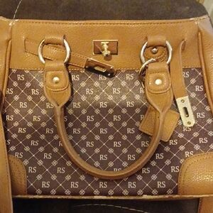Chic Brown and Tan Satchel by
